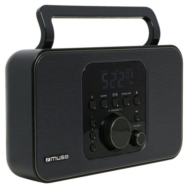 Sortie 🥰 MUSE Radio Portable Analogique – Noir – M-091R 🛒 1