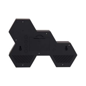 Promo 🔔 Karlsson Réveil Six 4 Facettes Hexagonale – Noir ✨ 7